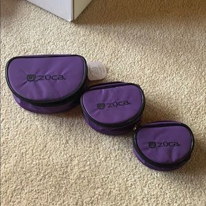 Züca Trio Pouch Set - Purple